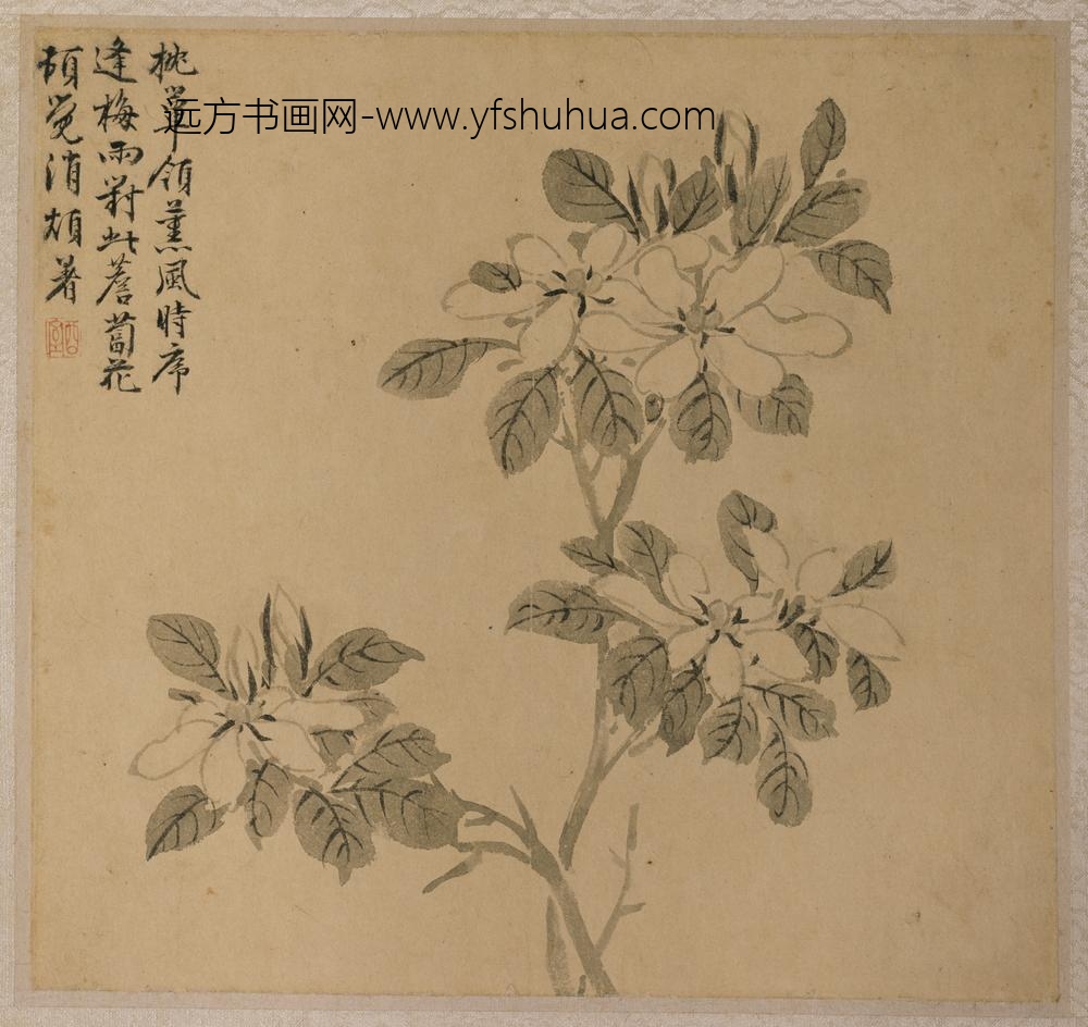 明-王穀祥花卉图册-