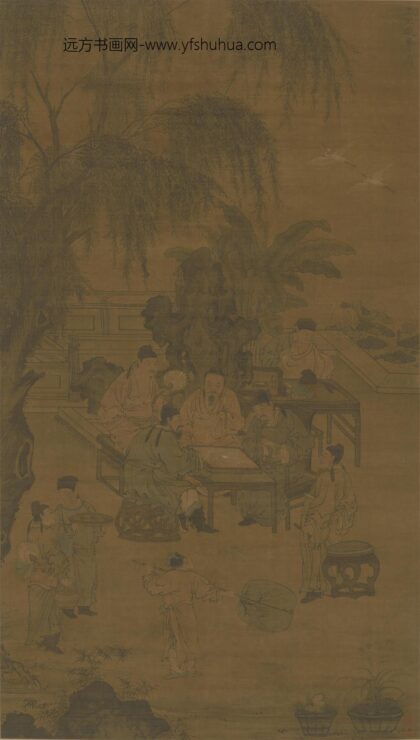 明人 五王避暑图轴.jpg