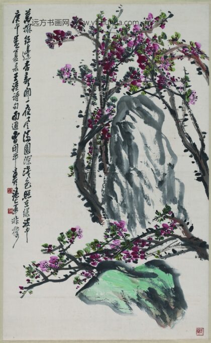 曹用平 杏花图轴.jpg