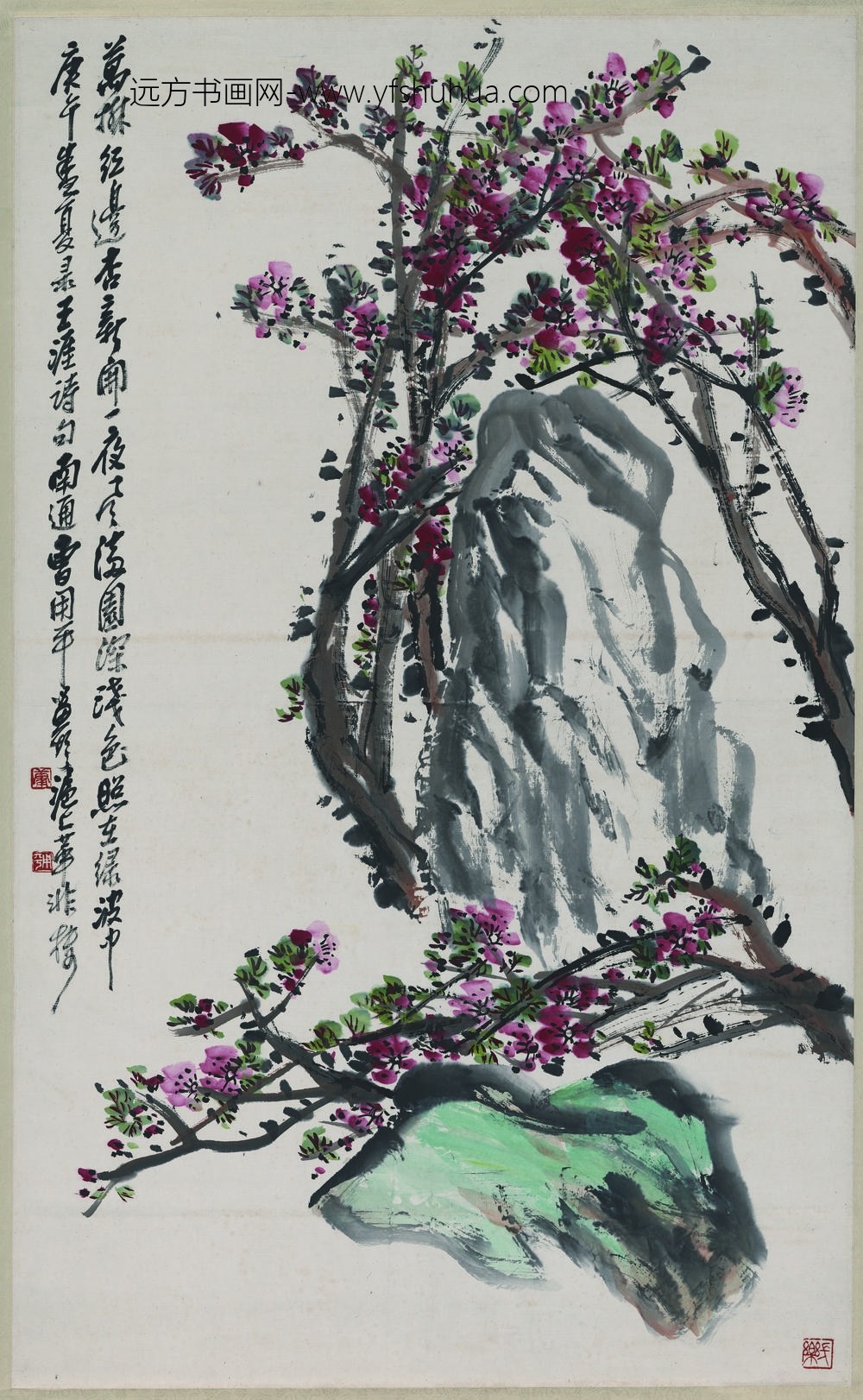 曹用平_杏花图轴