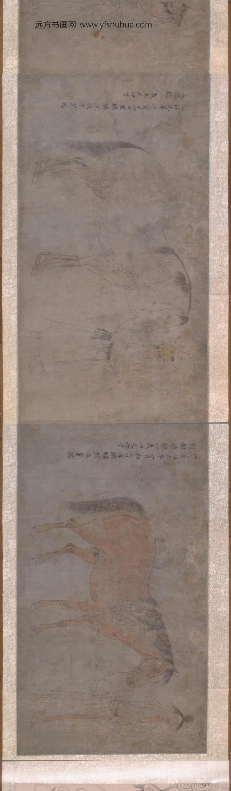 李公麟_五马图（仿）_