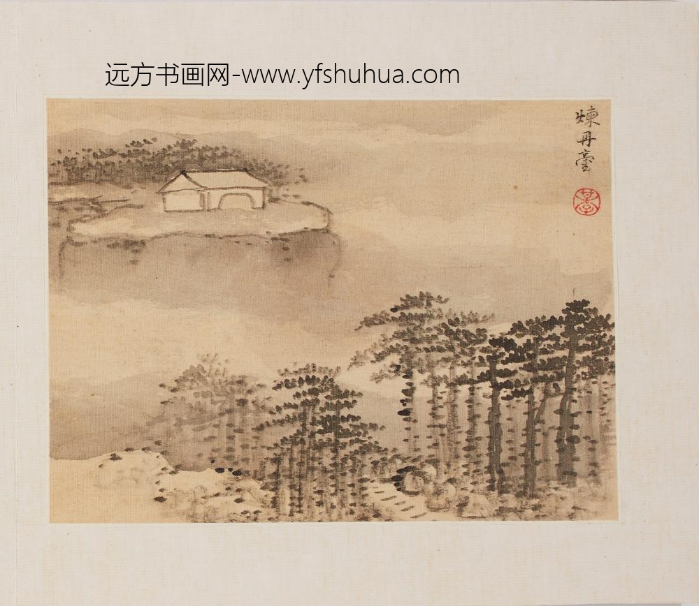 梅清_黄山十二景（黄岳卧游图）图册 ()