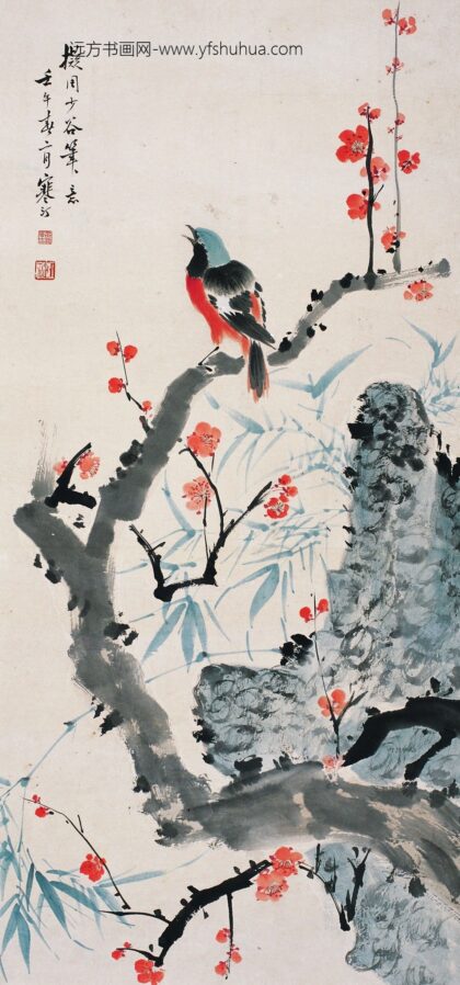江寒汀 花鸟图.jpg