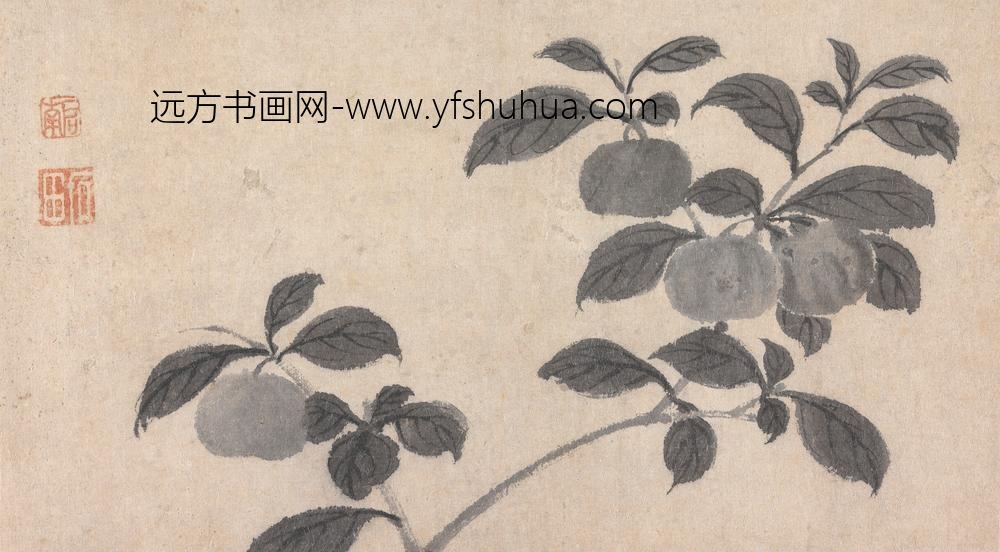 沈周_果枝图