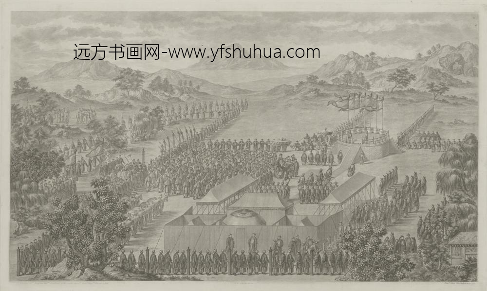 清-印版平定两金川得胜图册-