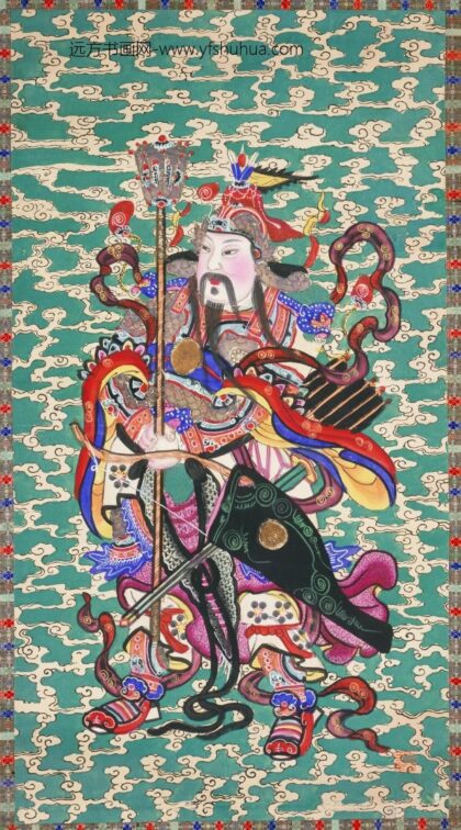 清 印版金瓜武门神码.jpg