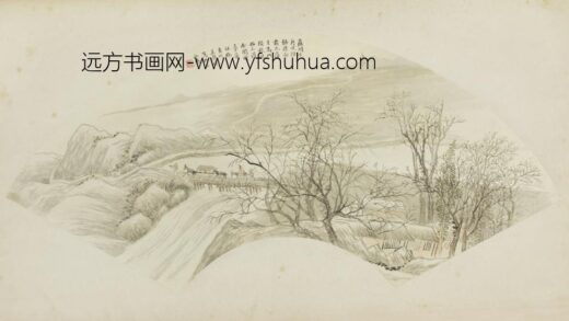 清 吴穀祥岩关晓发扇面.jpg