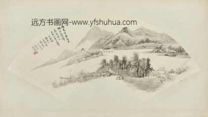 清 吴穀祥烟江叠嶂扇面.jpg