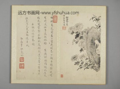 清 娱目赏心册 潘阀盛蕉石册页.jpg