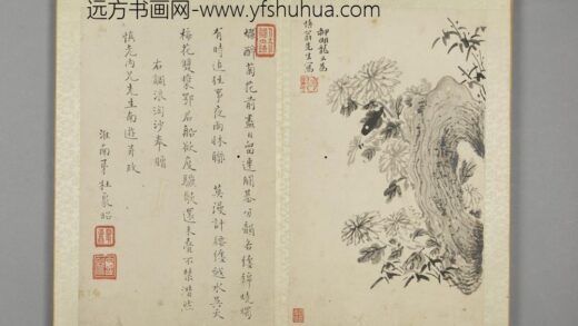 清 娱目赏心册 潘阀盛蕉石册页.jpg