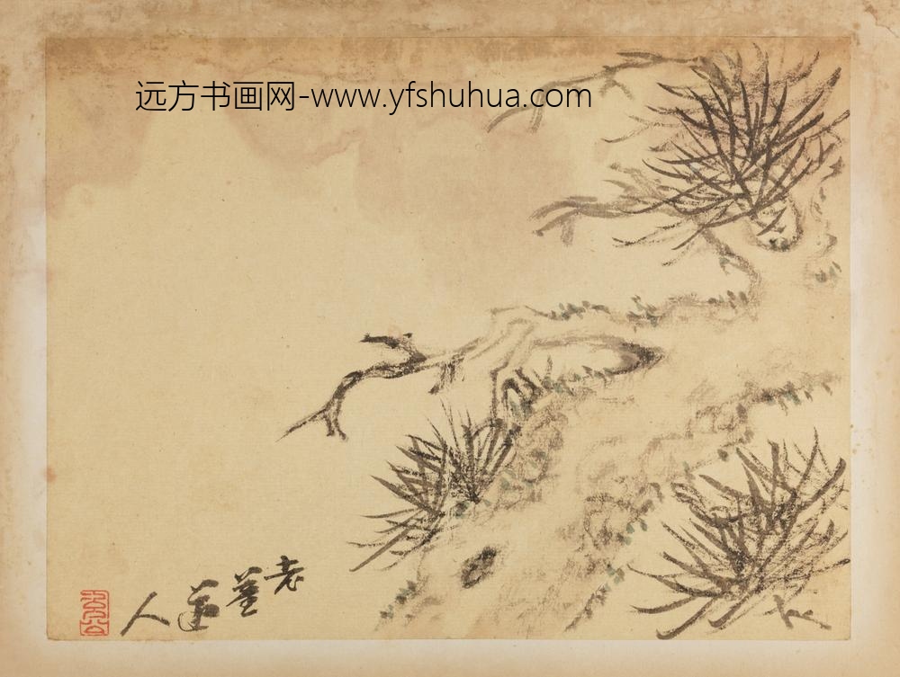 清-张镠杂画册-