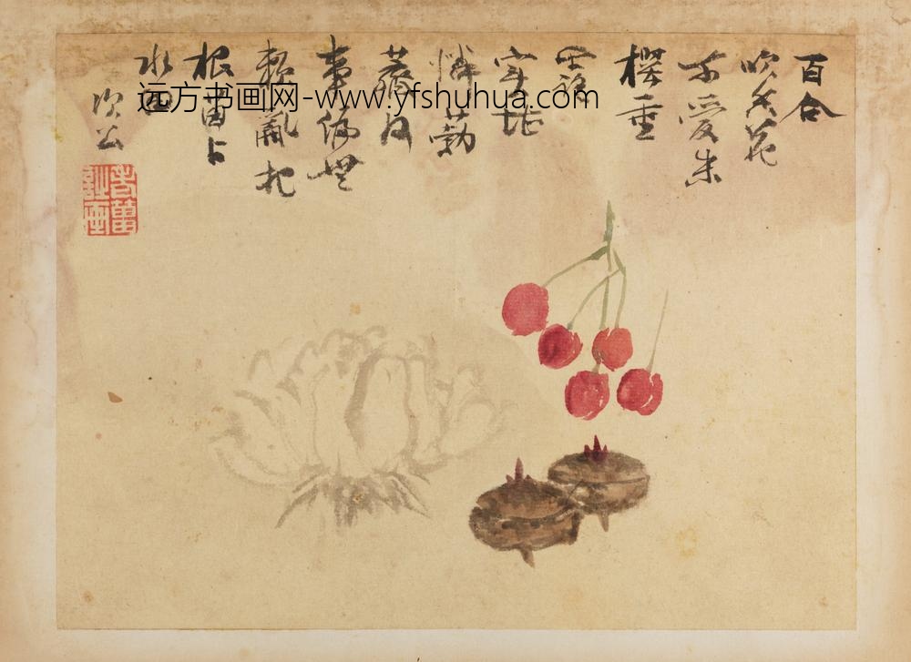清-张镠杂画册-