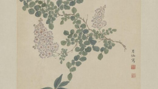 清 恽怀娥紫薇桂花图轴.jpg