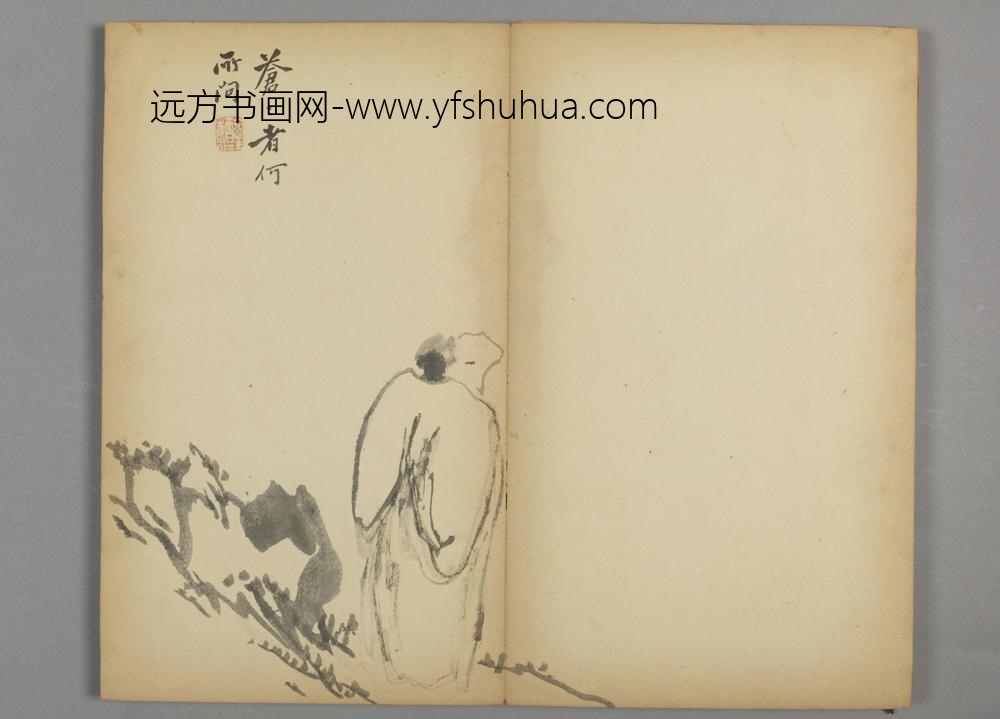 清-朱孝纯杂画册-