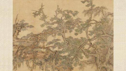 清 朱昌周洗马图轴.jpg