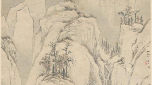 清 李左民雪景山水镜心.jpg