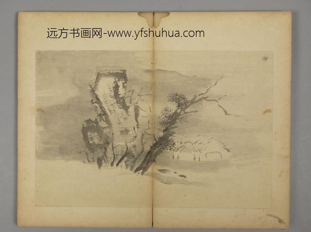 清-王六真杂画册-