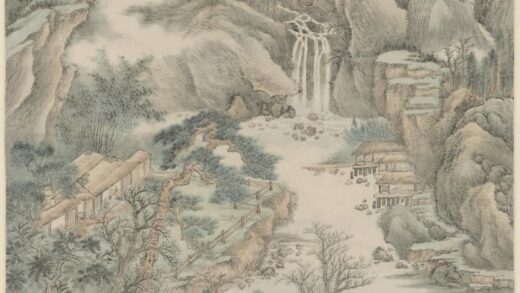 清 王畴斋话图轴.jpg