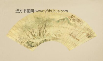 清 韦瑶杨柳渔歌扇.jpg