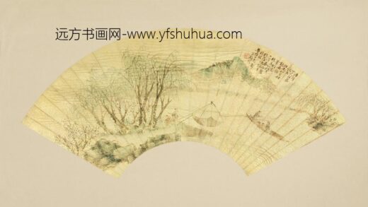 清 韦瑶杨柳渔歌扇.jpg