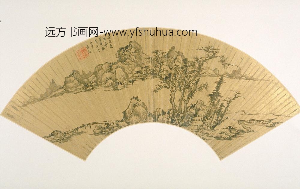 王时敏_江景图