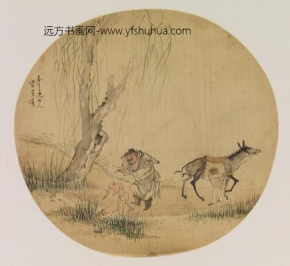 王素 钟馗捕蛙图.jpg