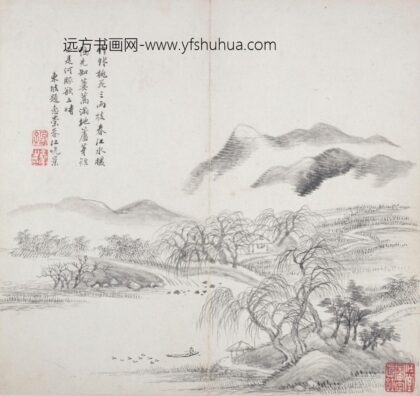 王翚 仿古山水诗画册 10.jpg