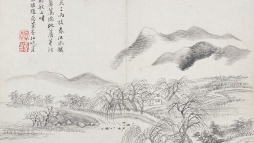 王翚 仿古山水诗画册 10.jpg