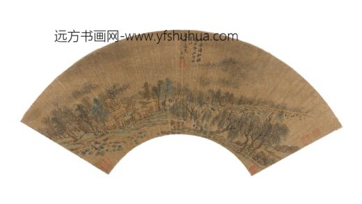 王鉴 仿赵大年山水图.jpg