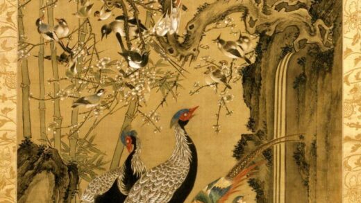 童垲 仿古花鸟图.jpg