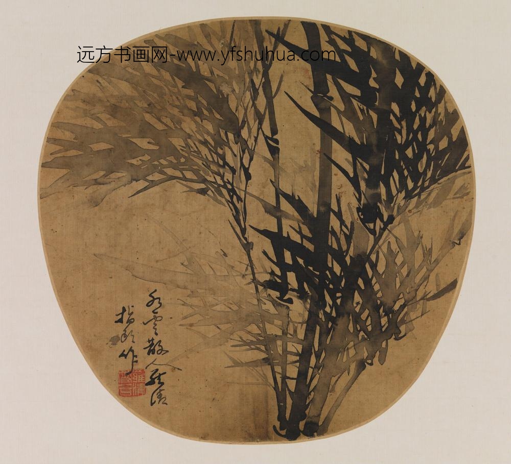 罗清_墨竹图