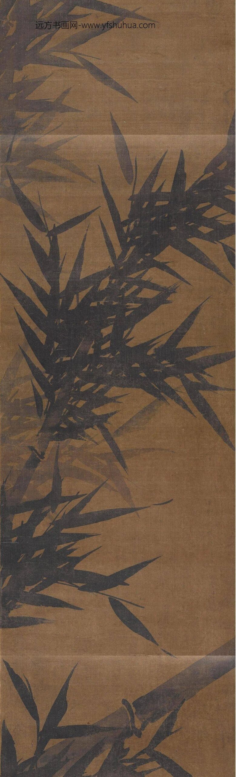苏轼_墨竹五枝图（仿）_