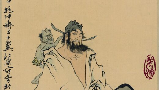 范曾 人物图绢 2.jpg