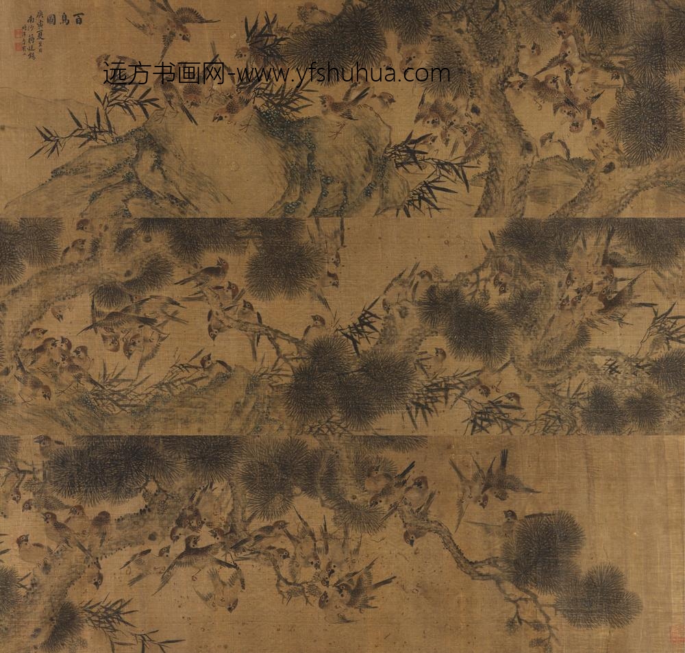 蒋廷锡_百鸟图