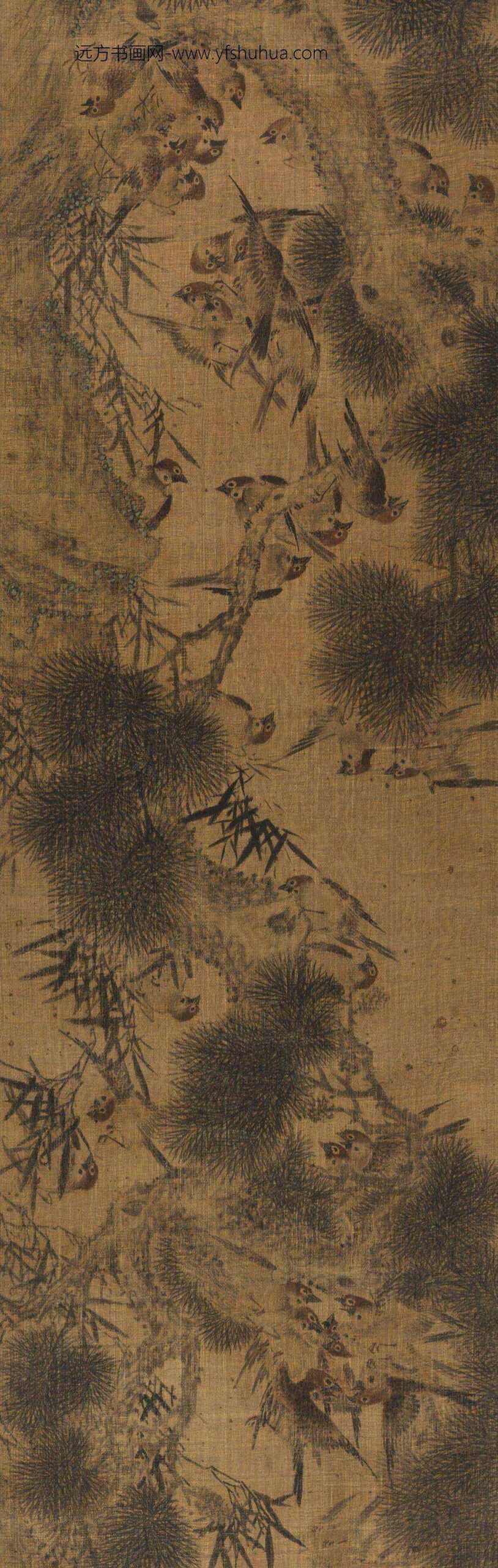 蒋廷锡_百鸟图_