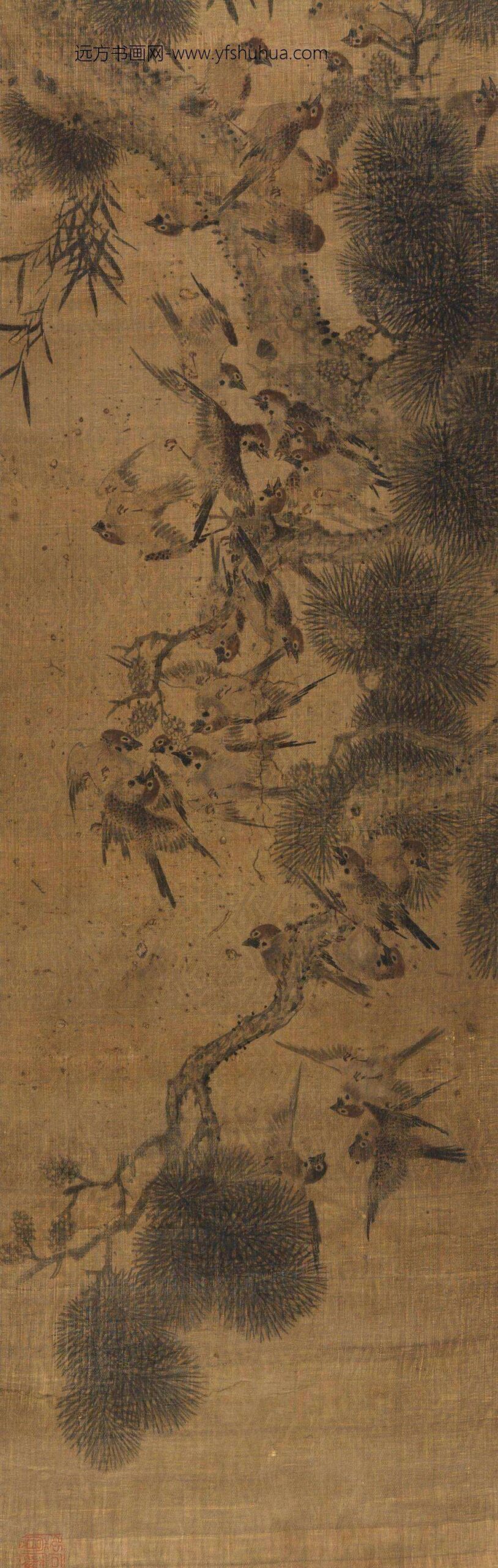 蒋廷锡_百鸟图_