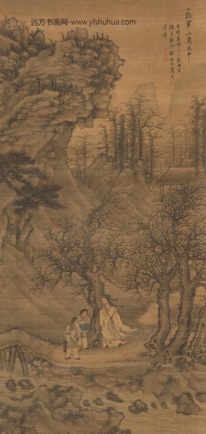 谢时臣 万木寒山图.jpg