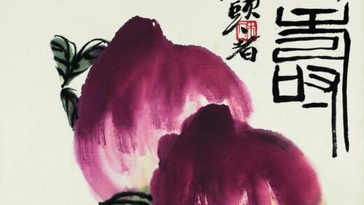 齐白石 双寿（双桃图）.jpg