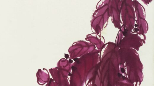 齐白石 叶隐闻声 花卉工笔草虫册 红蓼蜻蜓.jpg