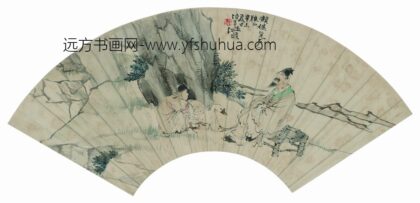 齐白石 折枝花卉扇面 2.jpg