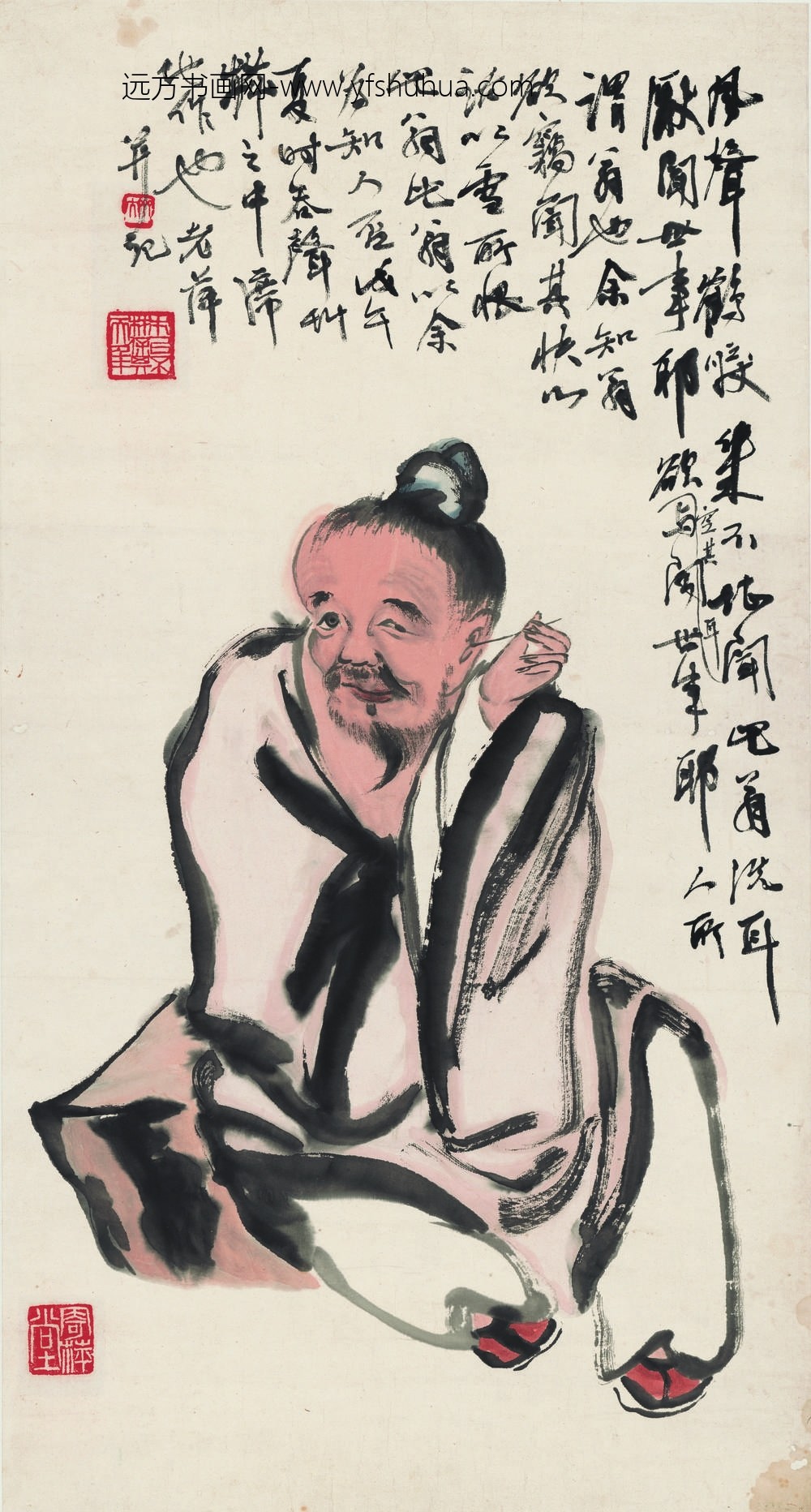 齐白石_望福图