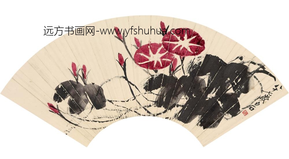 齐白石_牵扇面