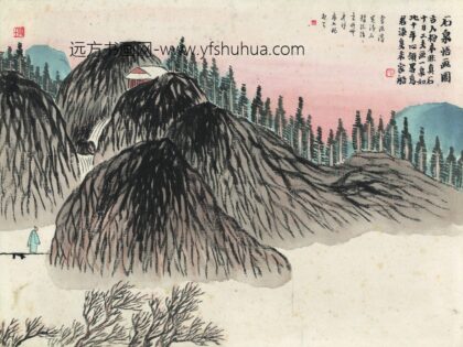 齐白石 石门二十四景图 石泉悟画图.jpg