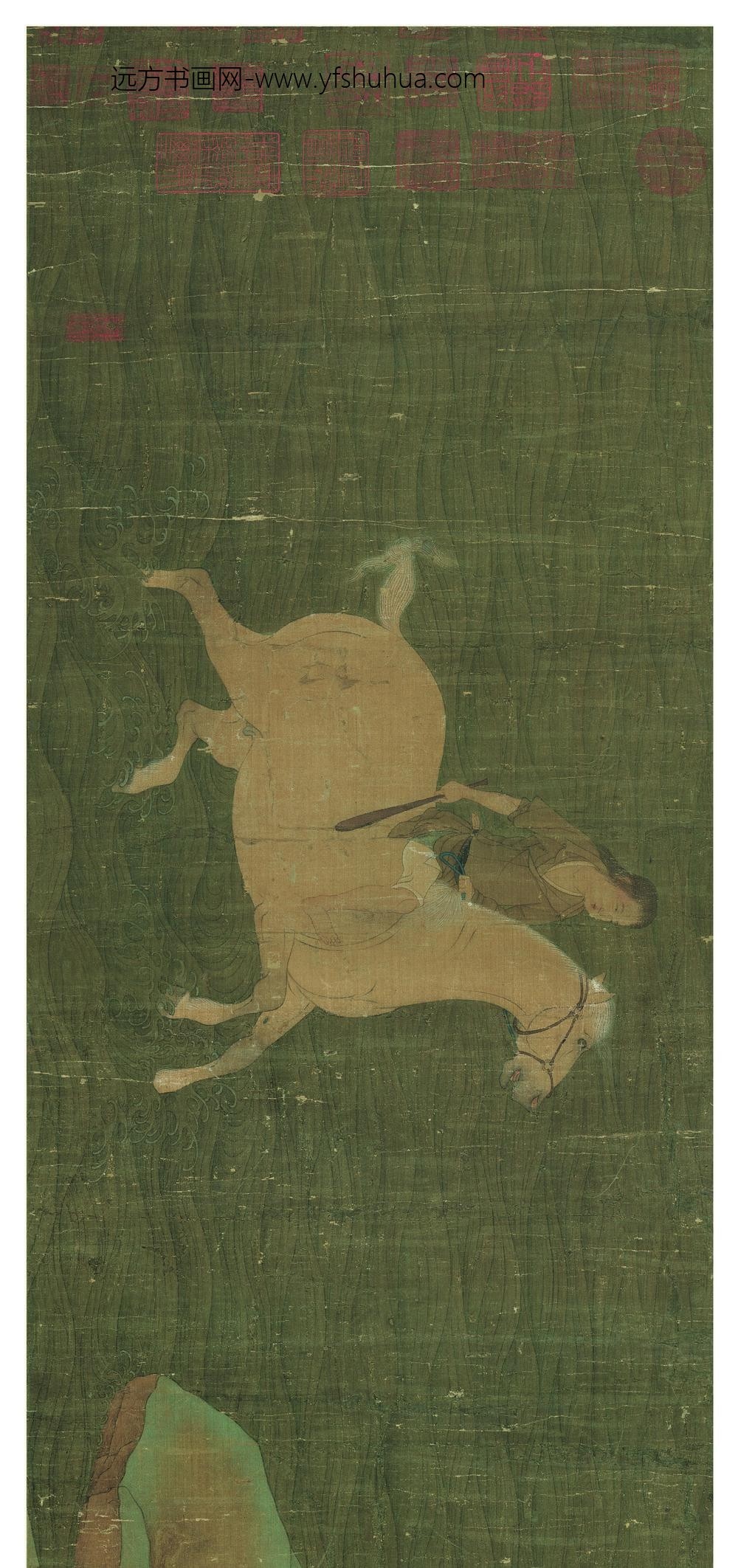 齐白石_神骏图卷_