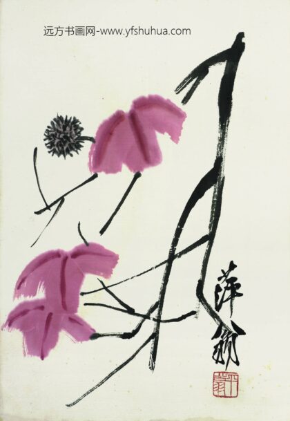 齐白石 粉牵牛.jpg