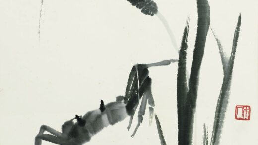 齐白石 芦苇螃蟹 1.jpg