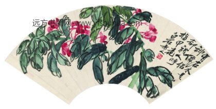 齐白石 花繁叶盛扇.jpg