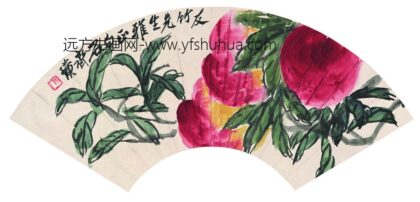 齐白石 长寿延年扇.jpg