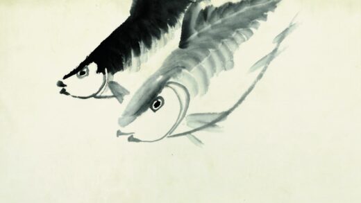 齐白石 鱼虾册页双鳊一细鱼.jpg