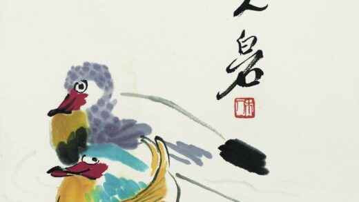 齐白石 鸳鸯戏水.jpg